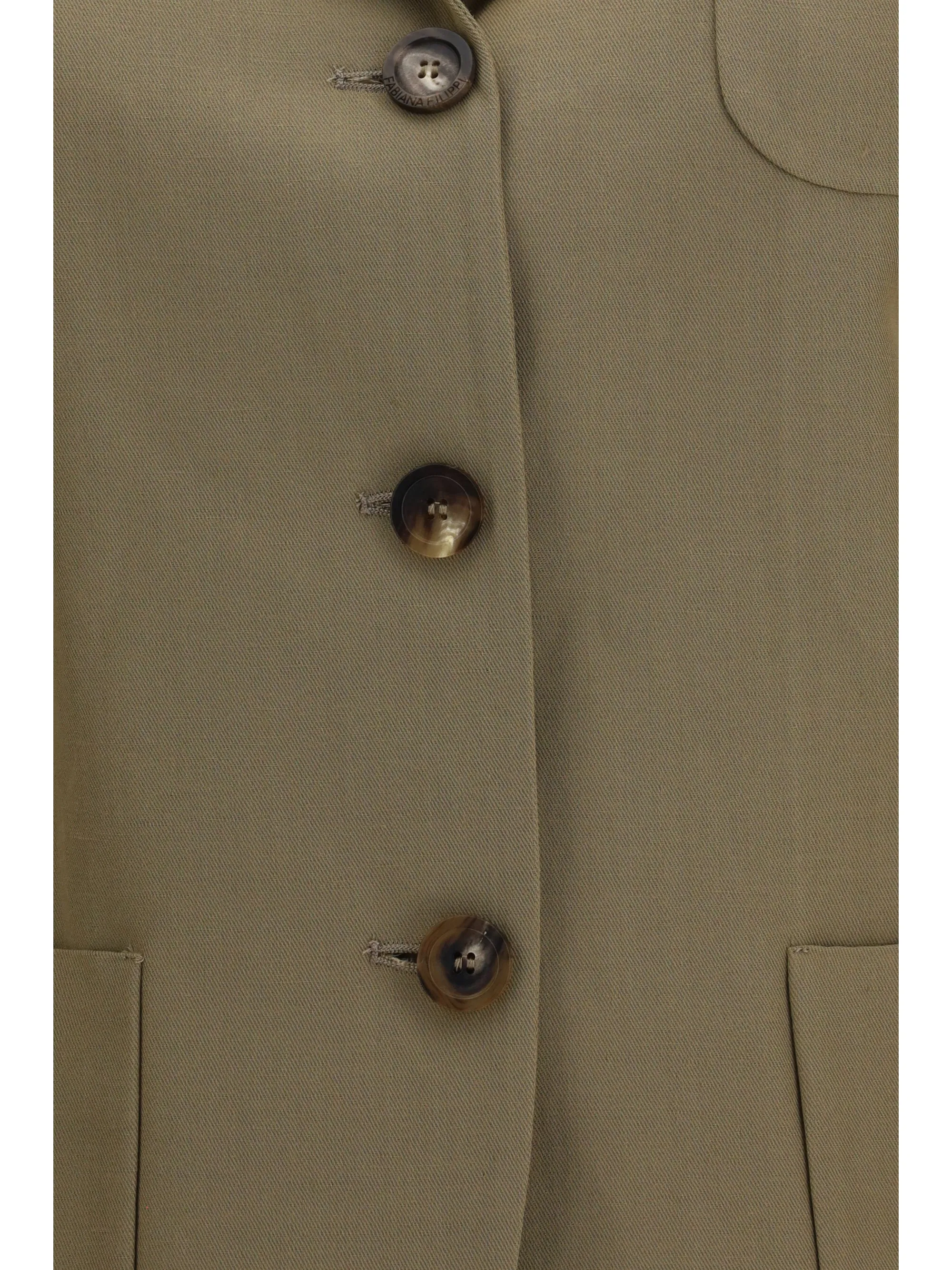 Pocket Blazer Taupe sold by Lord & Taylor product image thumbnail 2