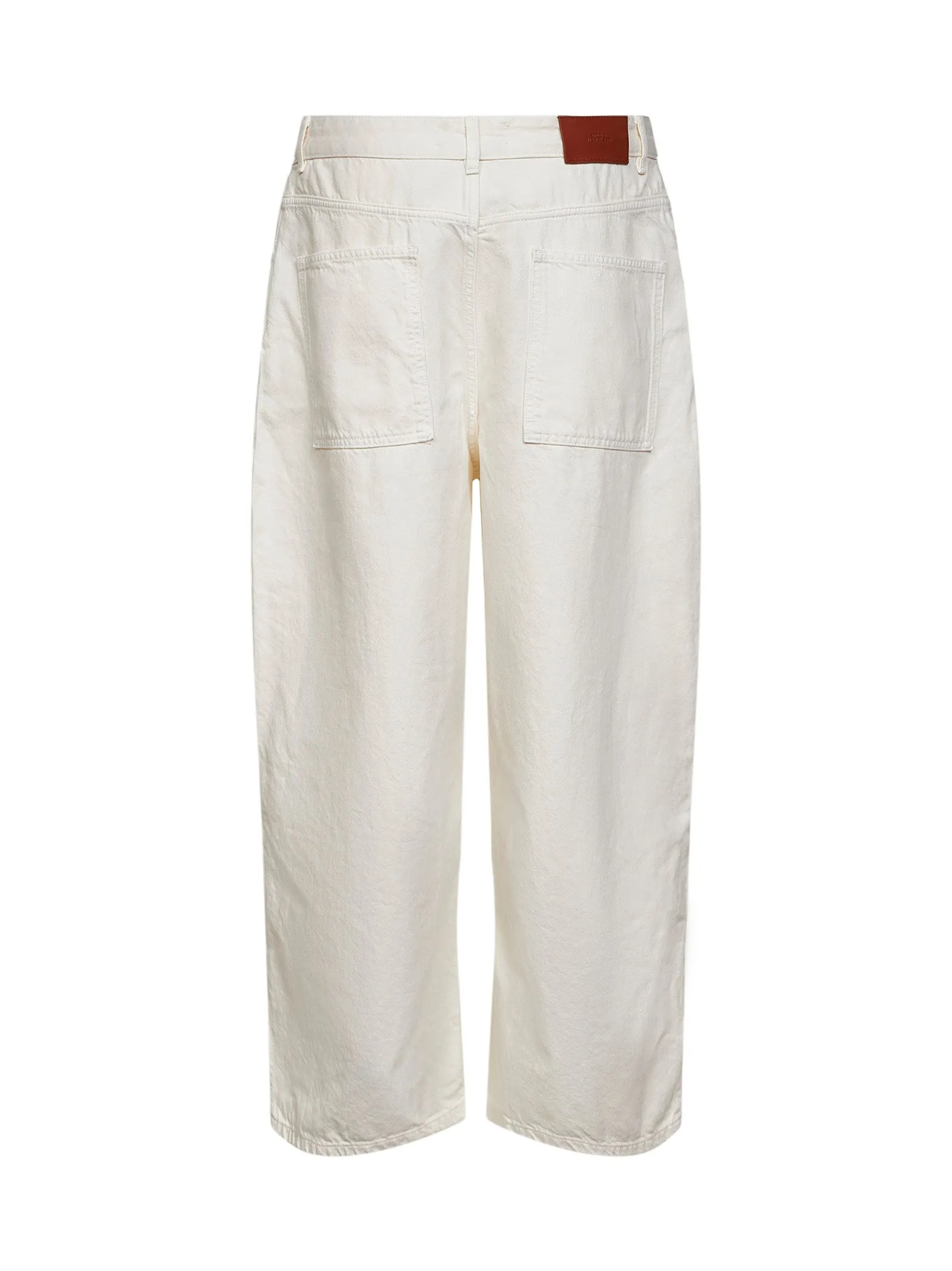 Parchment Cotton Denim Jeans sold by Lord & Taylor product image thumbnail 2