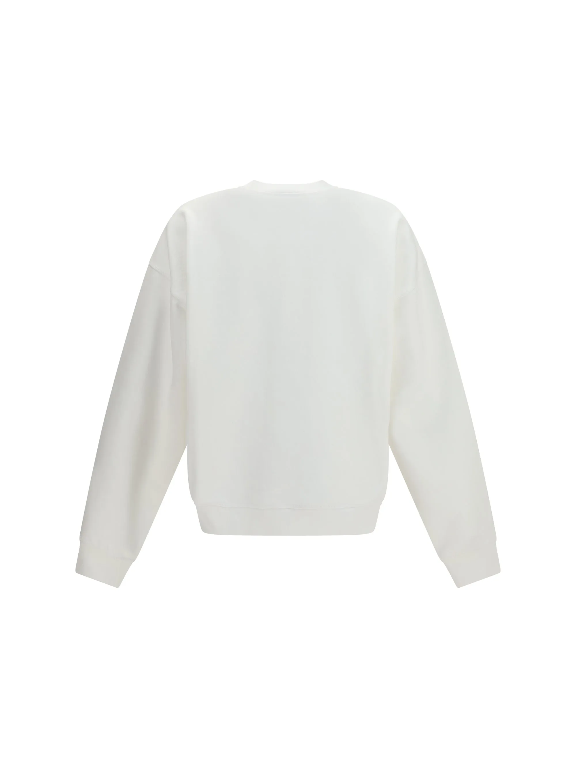 Cotton Crew Neck Sweatshirt White sold by Lord & Taylor product image thumbnail 2
