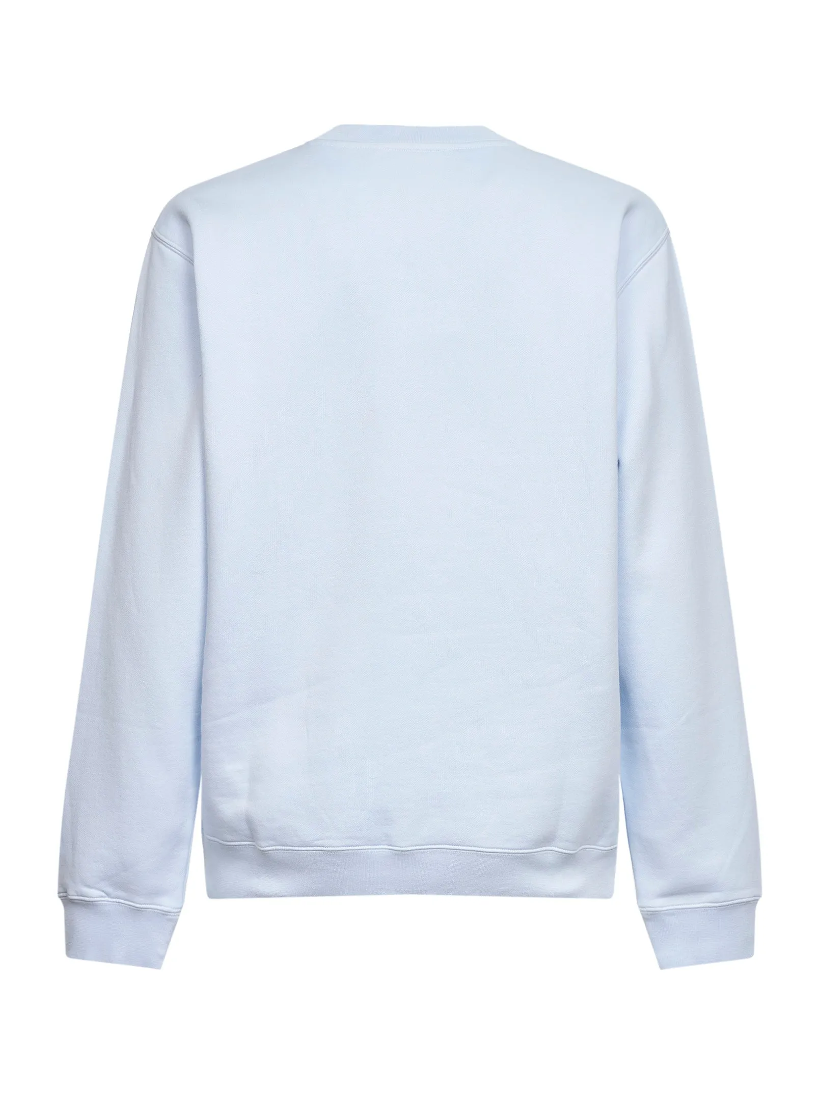 Light Blue Organic Cotton Fleece Sweatshirt sold by Lord & Taylor product image thumbnail 2