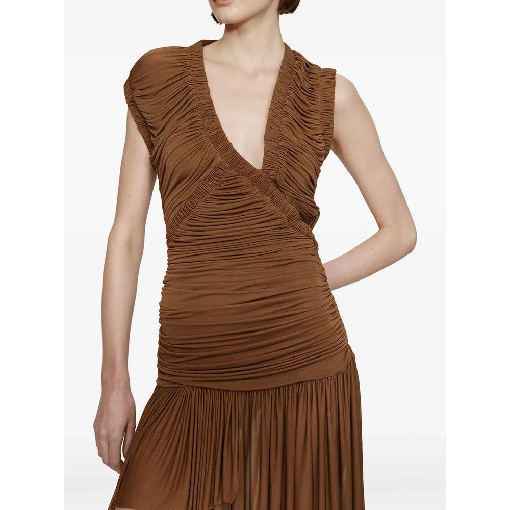 Dress with Asymmetric Hem and Ruched Detail sold by Lord & Taylor product image thumbnail 4