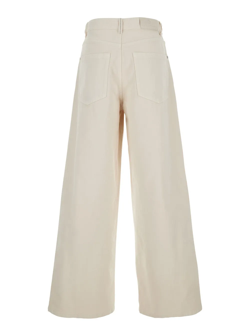 Wide Jeans White Bleached Denim sold by Lord & Taylor product image thumbnail 2
