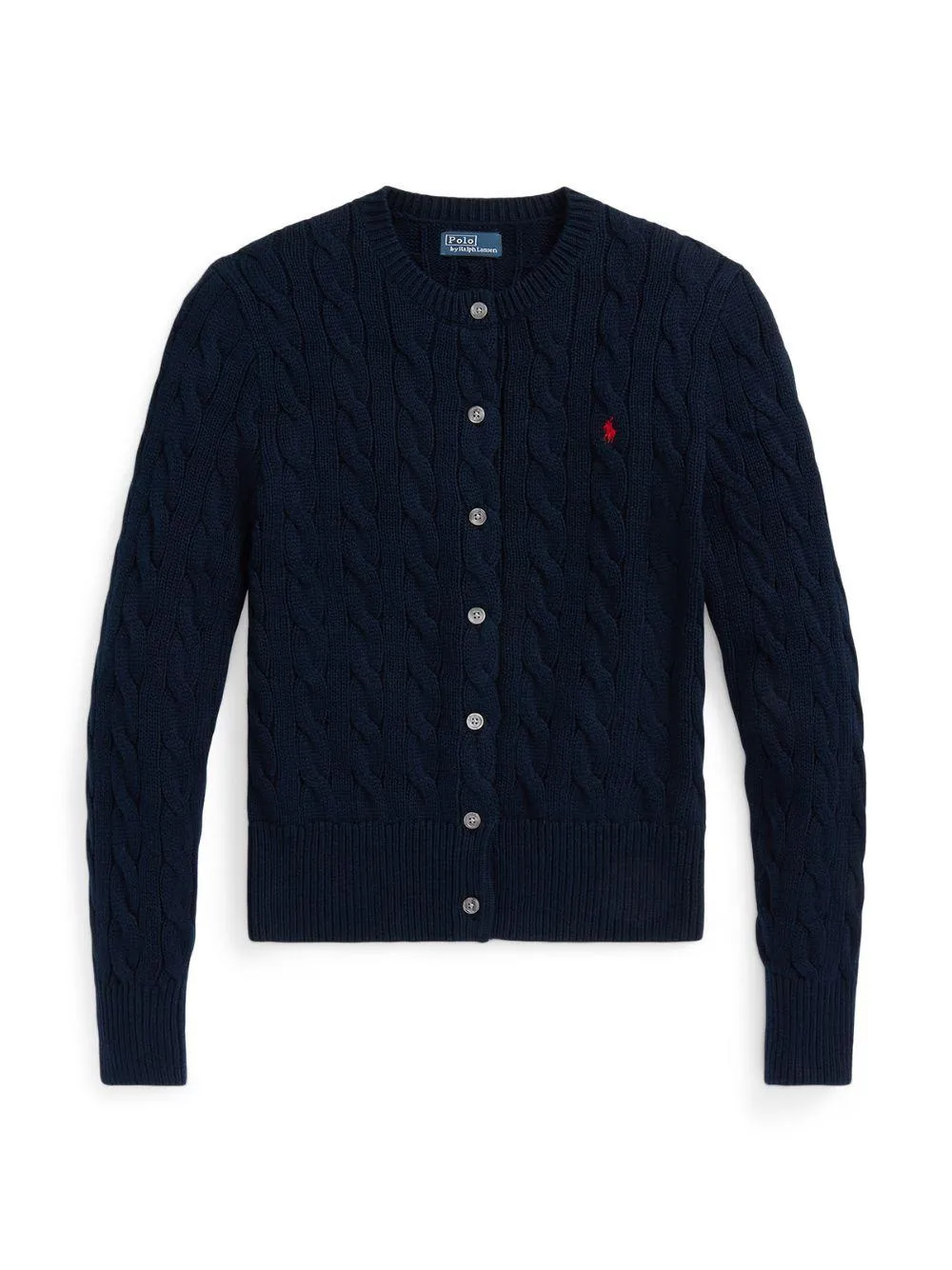 Cardigan Cable Knit Blue sold by Lord & Taylor