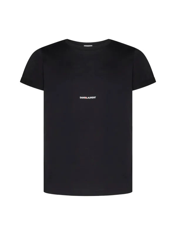 Logo Cotton T-Shirt made by Yves Saint Laurent