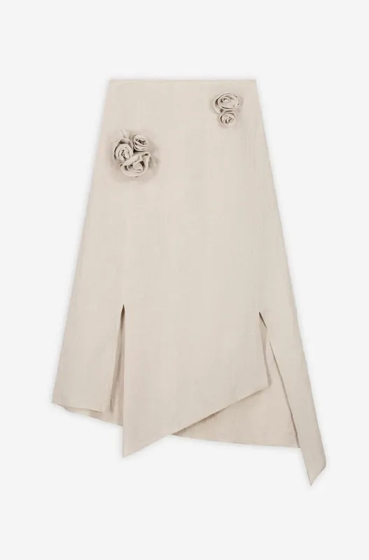 Skirt Flower Beige made by Coperni Paris