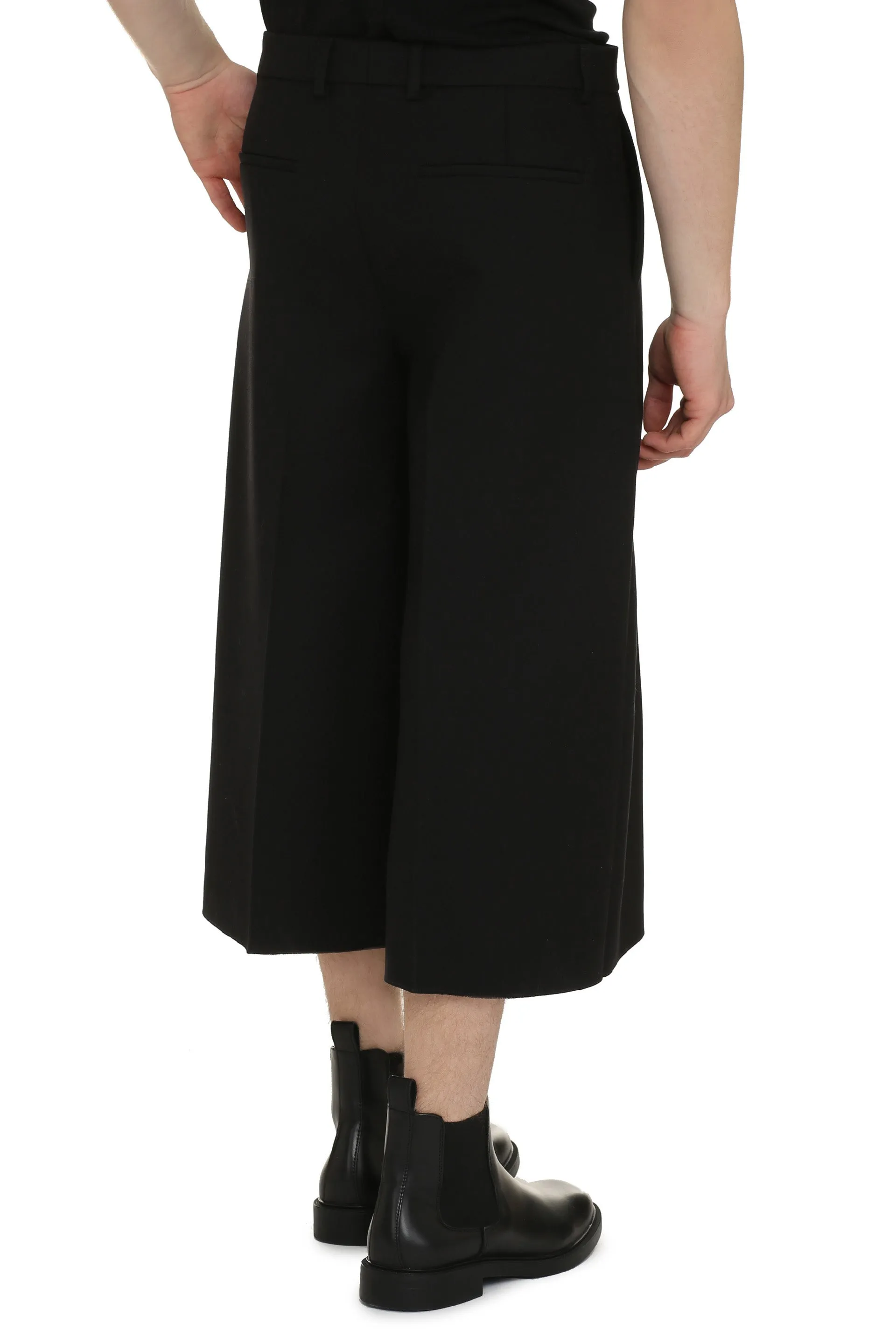 Wool Silk Cropped Pant sold by Lord & Taylor product image thumbnail 4