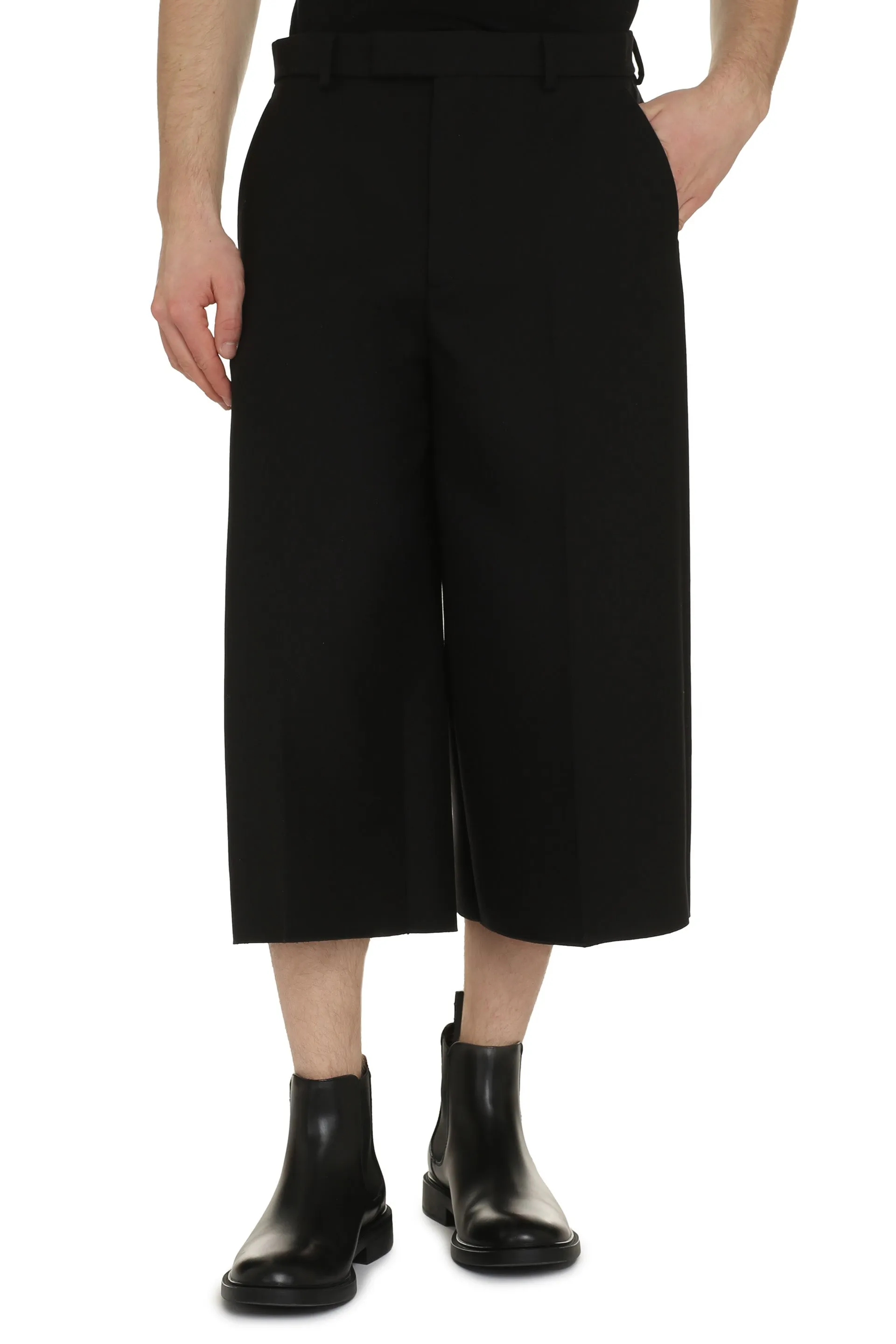 Wool Silk Cropped Pant sold by Lord & Taylor product image thumbnail 3