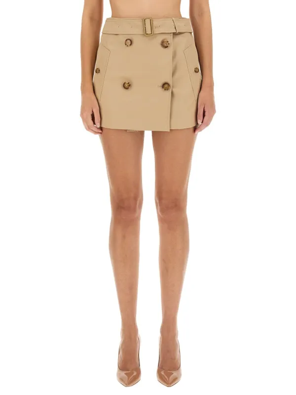 Mini Trench Skirt made by Burberry