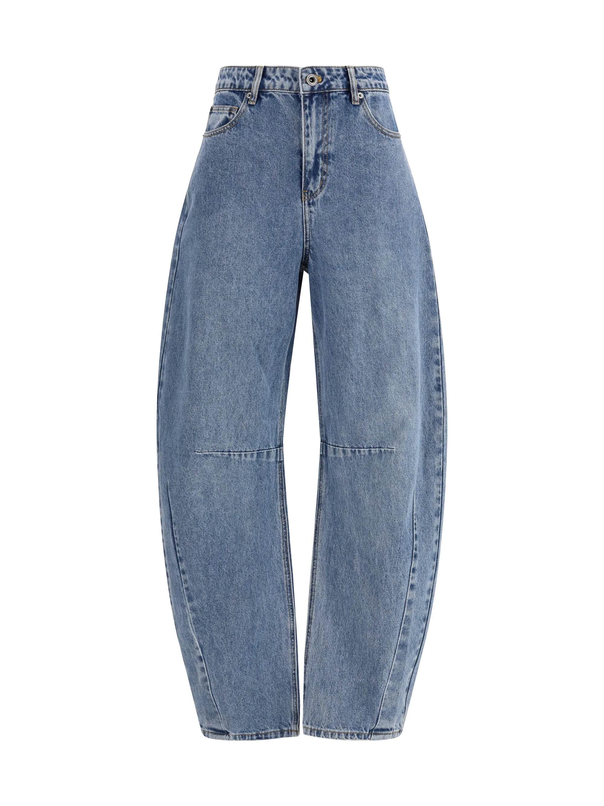 Jeans Barrel-leg Blue sold by Lord & Taylor
