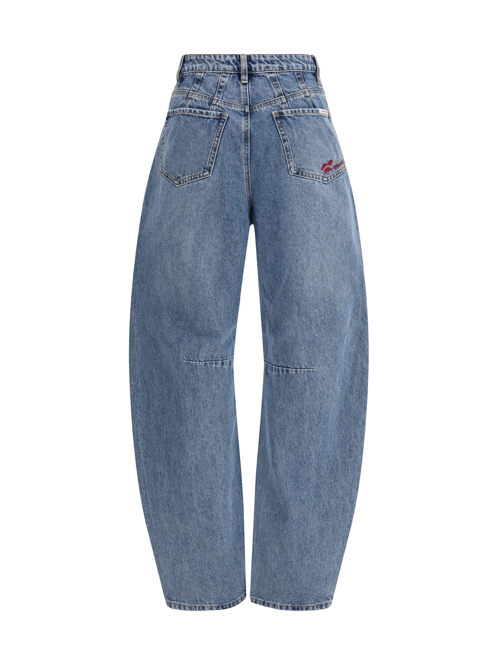Jeans Barrel-leg Blue sold by Lord & Taylor product image thumbnail 2