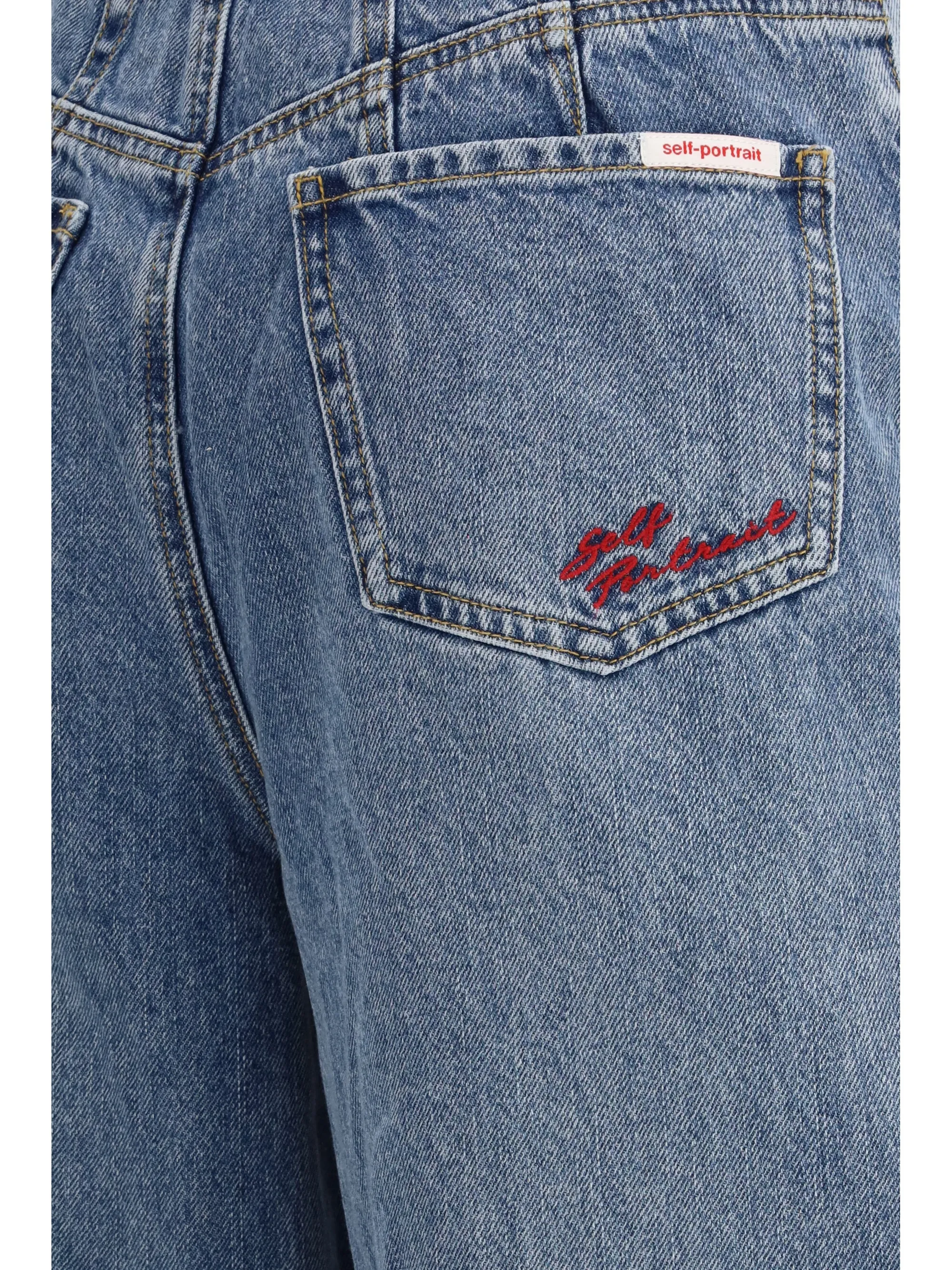 Jeans Barrel-leg Blue sold by Lord & Taylor product image thumbnail 3
