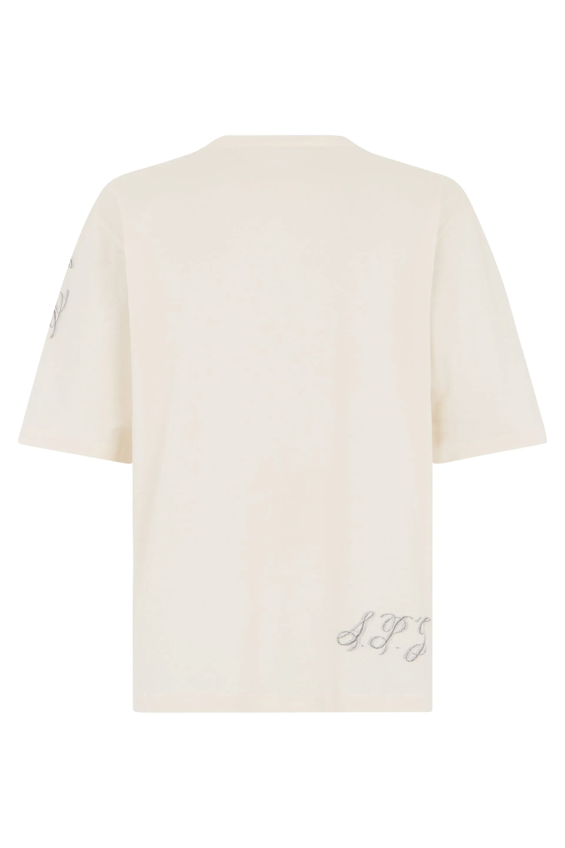 T-shirt Cotton Jacquard Ivory sold by Lord & Taylor product image thumbnail 2