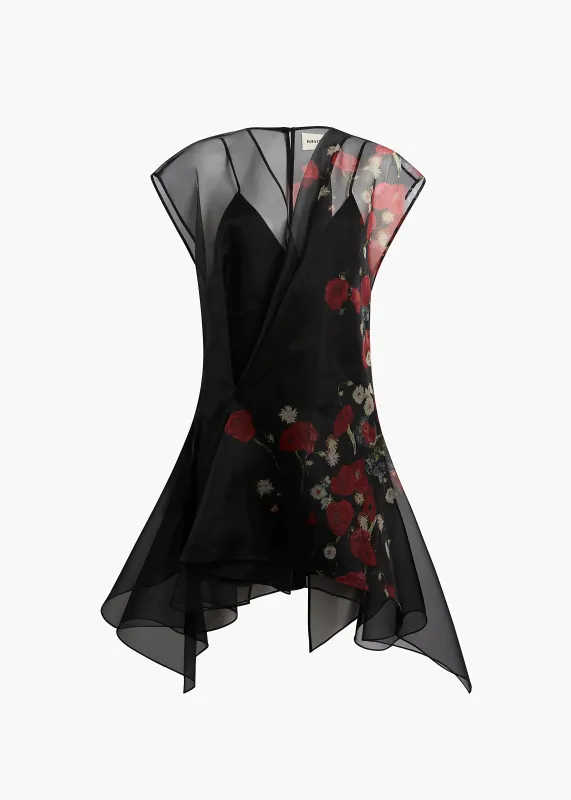Dress Merith Black made by KHAITE