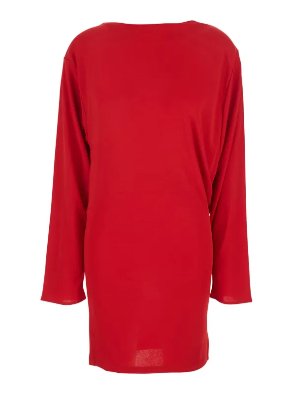 Dress Mistral Red Viscose made by Jacquemus