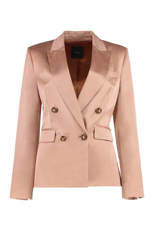 Blazer Satin Pink made by Pinko