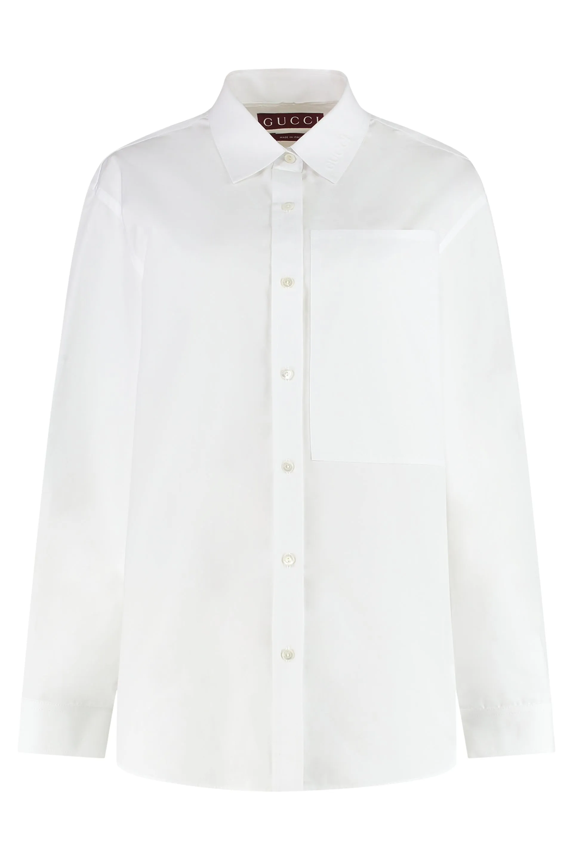 Cotton Poplin Shirt with Tie Neck sold by Lord & Taylor