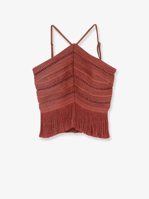Asymmetrical Top with Fringes made by PatBO