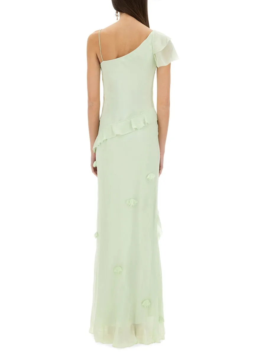 Long Dress with Floral Appliqués sold by Lord & Taylor product image thumbnail 2