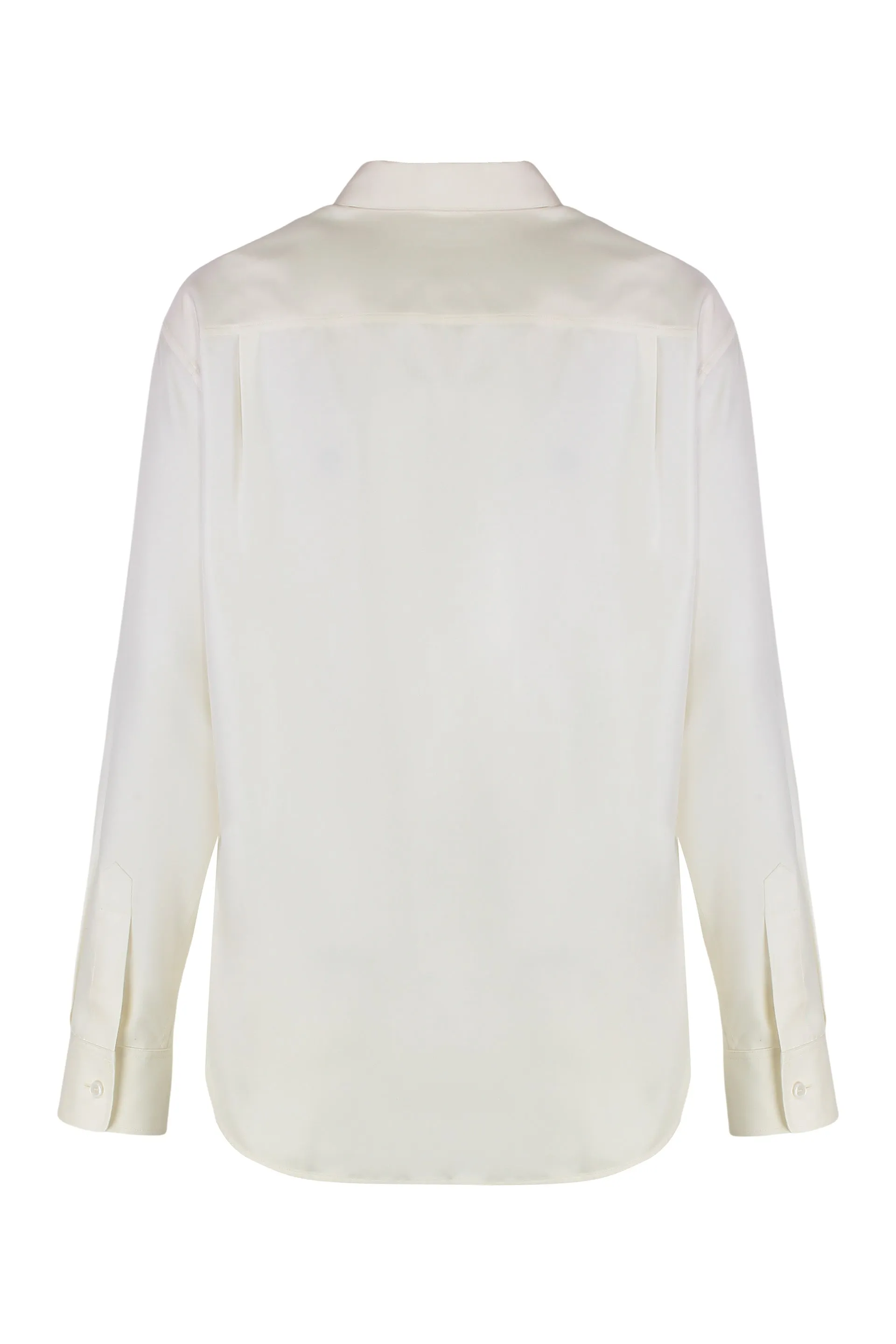 Silk Twill Loose Shirt sold by Lord & Taylor product image thumbnail 2
