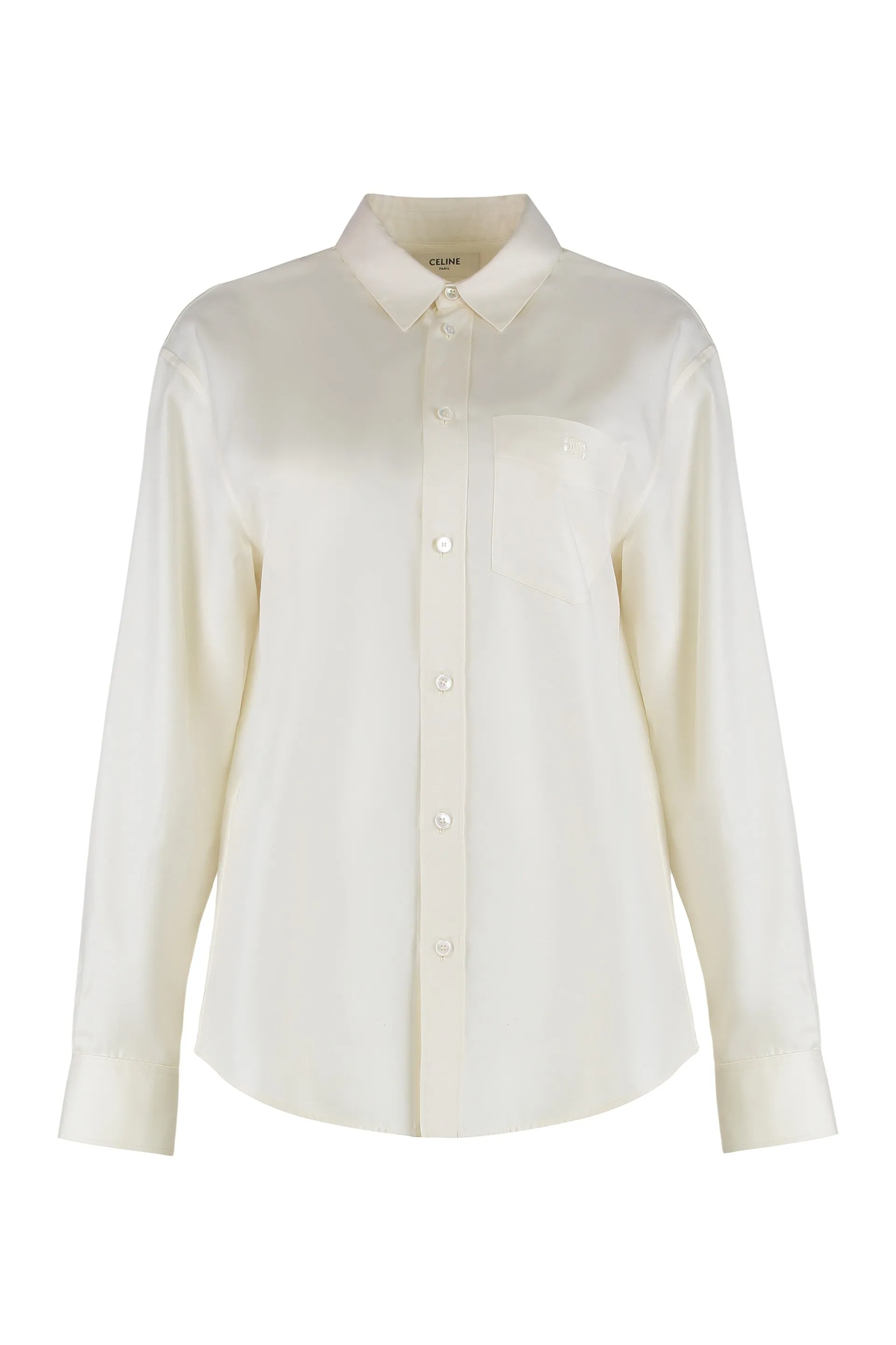 Silk Twill Loose Shirt sold by Lord & Taylor