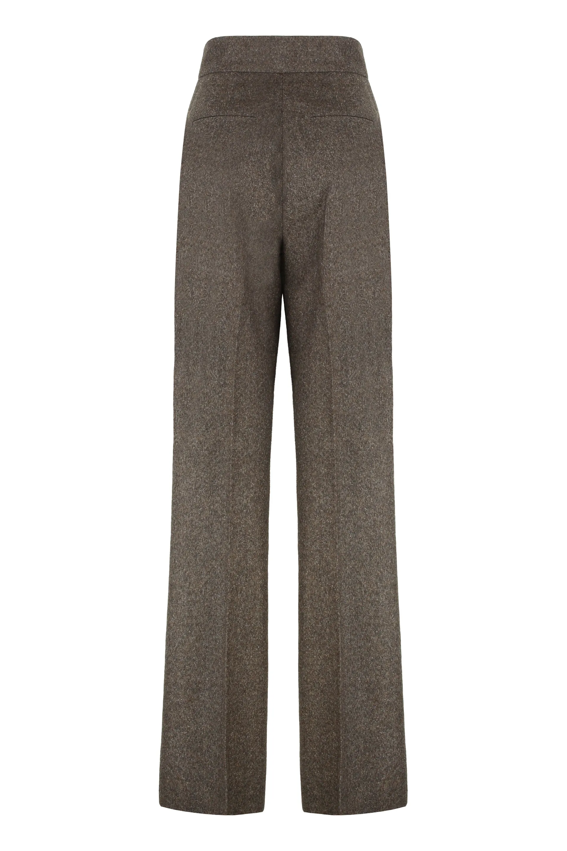 Wide-leg Trousers Wool Brown sold by Lord & Taylor product image thumbnail 2