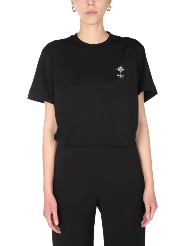 Crew Neck T-Shirt with Printed Front made by Givenchy