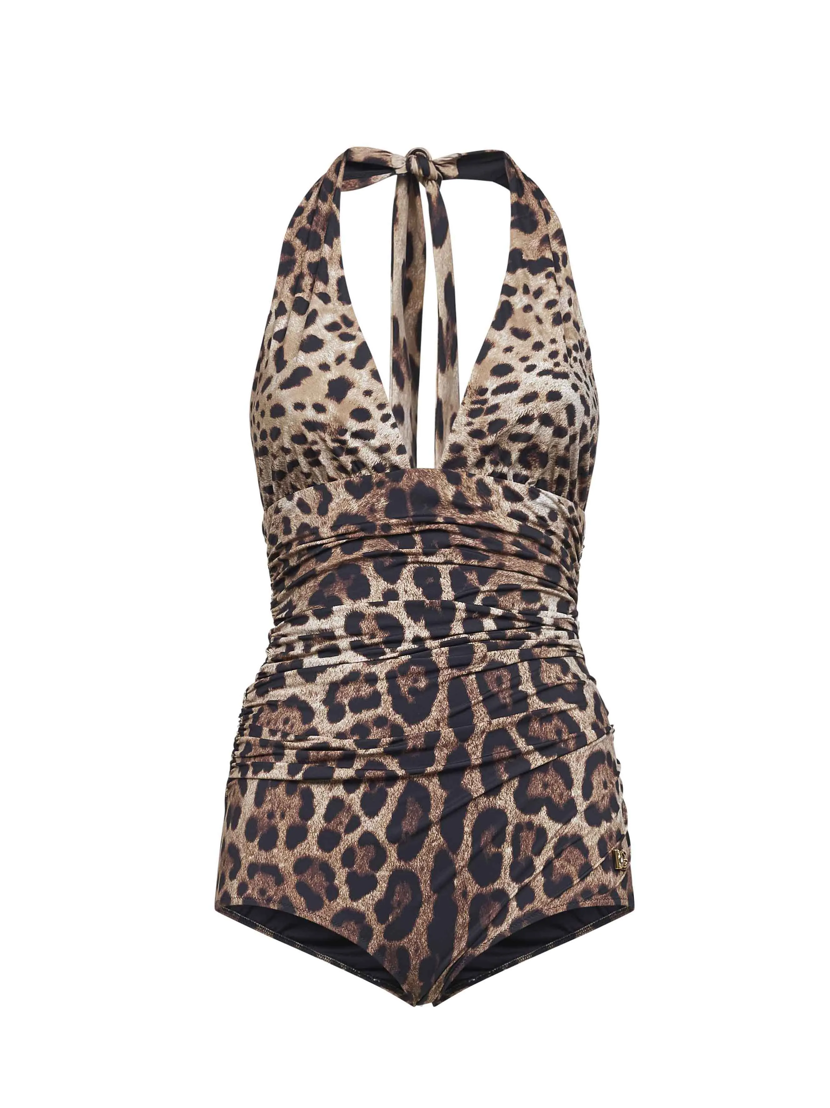 Leopard Printed Sensitive Fabric Swimsuit sold by Lord & Taylor