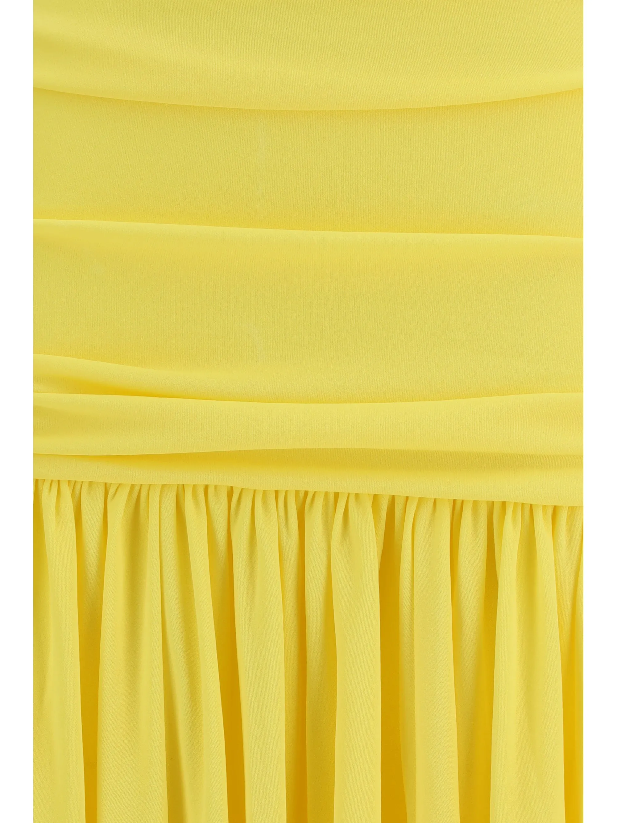 Pleated Midi Dress Yellow sold by Lord & Taylor product image thumbnail 3