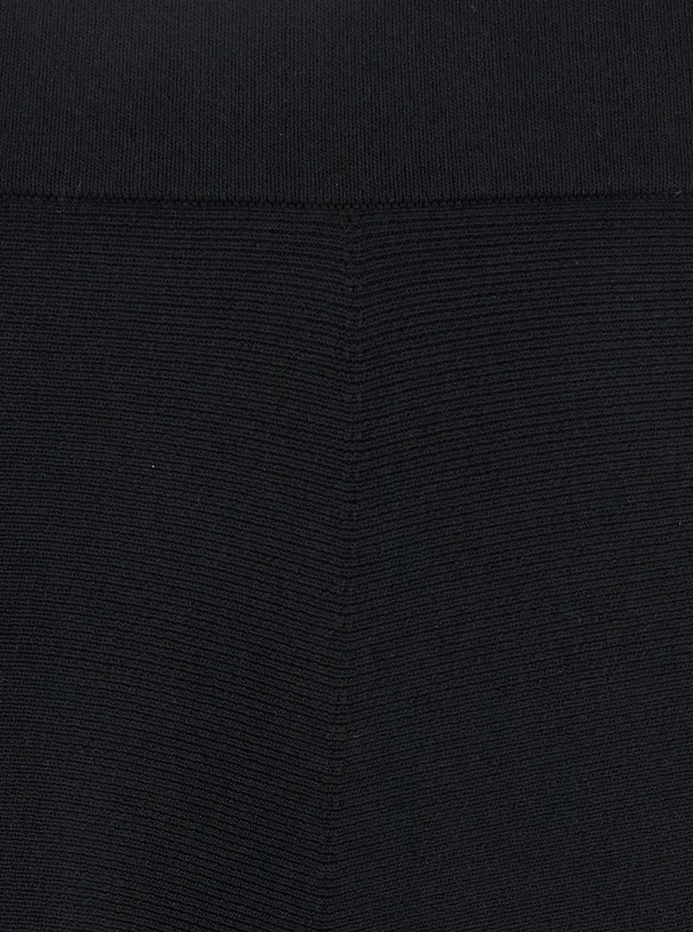 Black Midi Skirt with Elastic High Waist sold by Lord & Taylor product image thumbnail 3