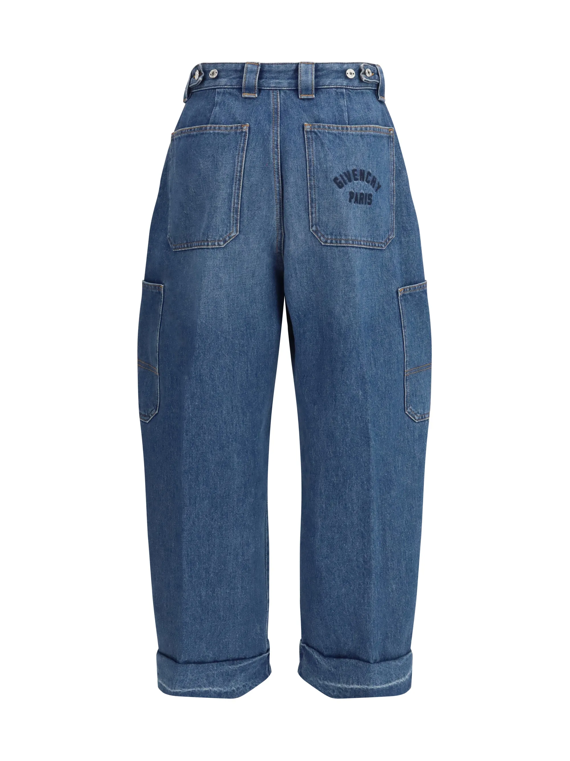 Jeans Cocoon Cargo Medium Blue sold by Lord & Taylor product image thumbnail 3
