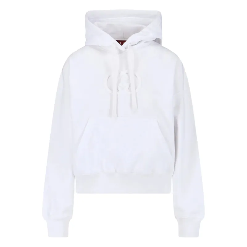 Hooded Sweatshirt White made by Gucci
