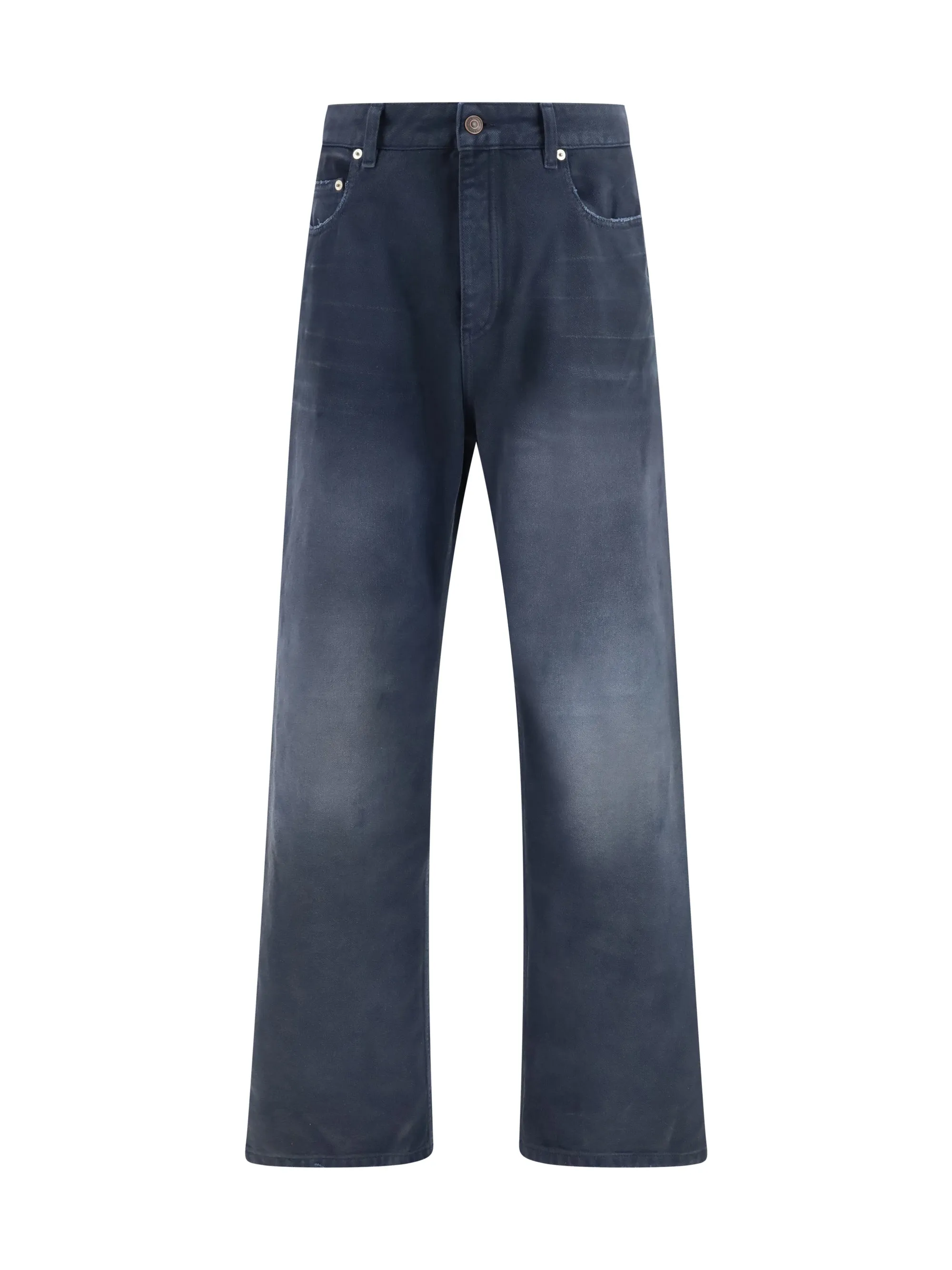 Jeans Wide-Leg Navy sold by Lord & Taylor