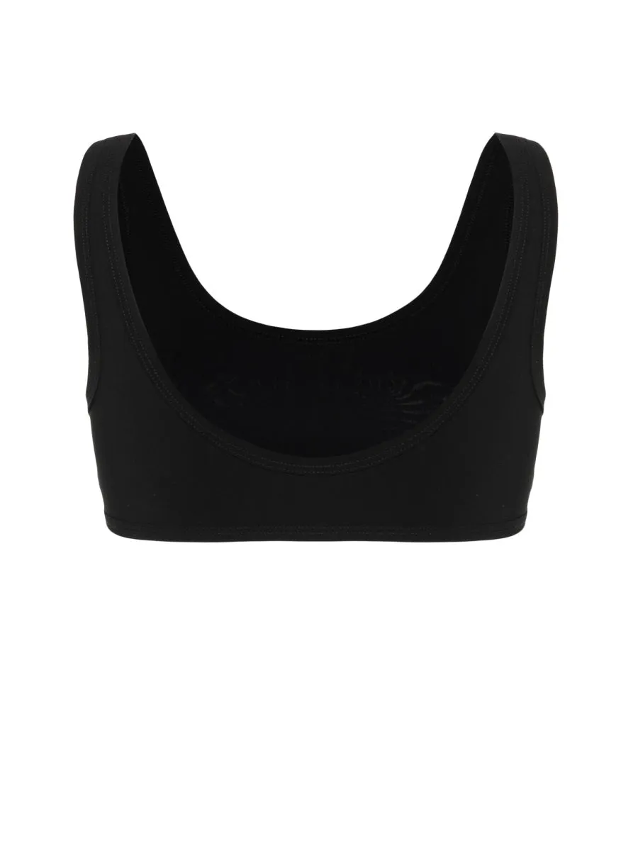 Logo Bikini Top sold by Lord & Taylor product image thumbnail 2