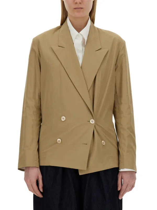 Double-Breasted Cotton Shirt made by Dries Van Noten