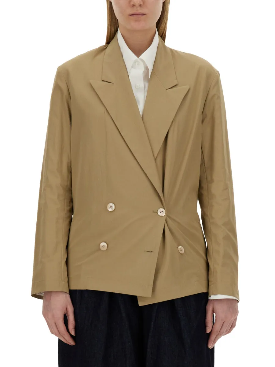 Double-Breasted Cotton Shirt sold by Lord & Taylor