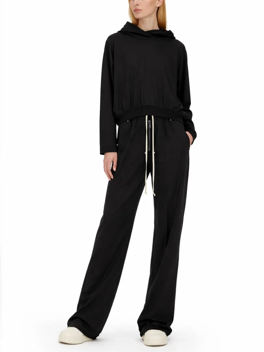 Cropped Hooded T-Shirt Black sold by Lord & Taylor product image thumbnail 3