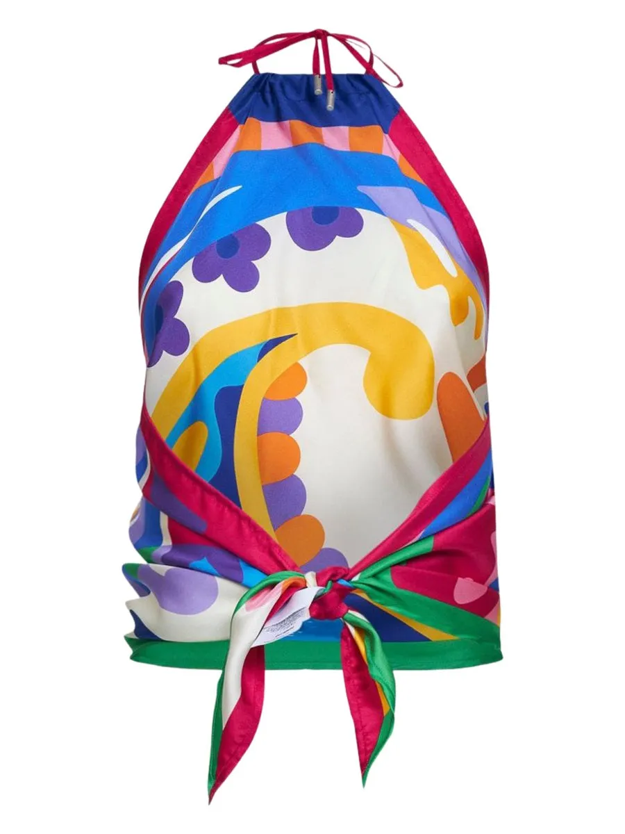 Silk Top Multicolour sold by Lord & Taylor product image thumbnail 2