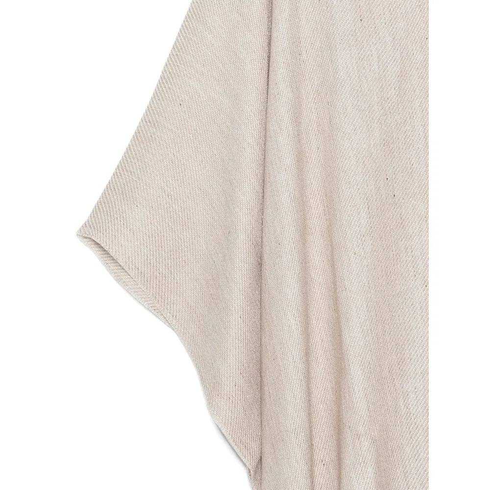 Light Brown Fringed Cape sold by Lord & Taylor product image thumbnail 2