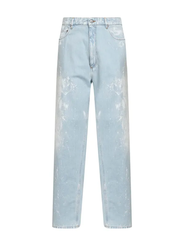 Jeans Straight-Leg Light Blue made by Maison Margiela