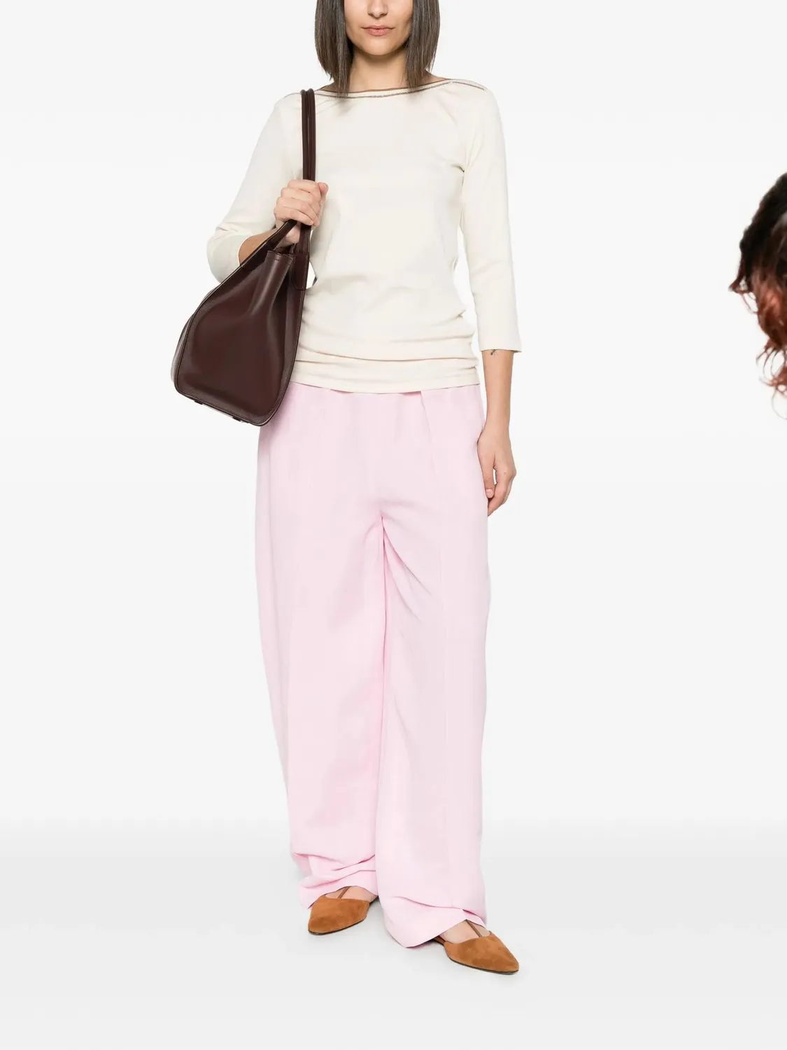 COTTON ELASTANE T-SHIRT sold by Lord & Taylor product image thumbnail 4