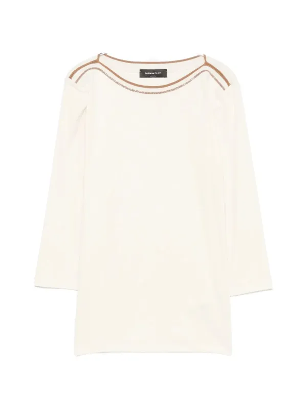 COTTON ELASTANE T-SHIRT made by Fabiana Filippi