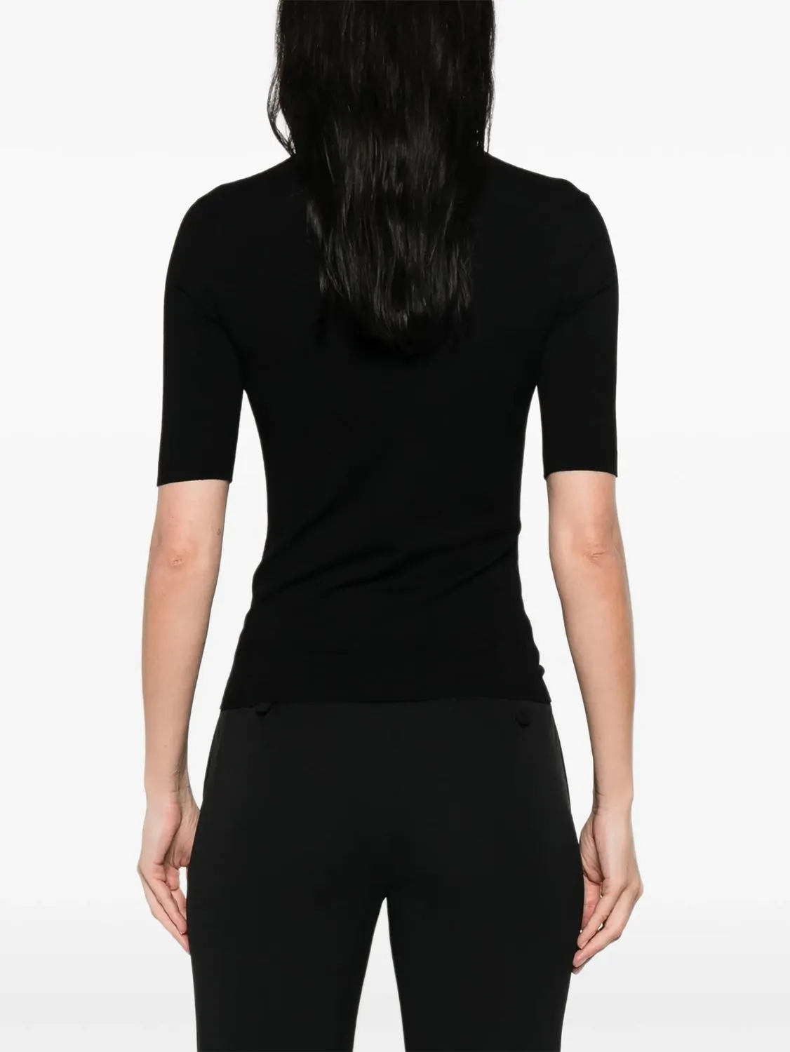 MXSOTTANO NEGRO VISCOSA POLI TOP sold by Lord & Taylor product image thumbnail 5