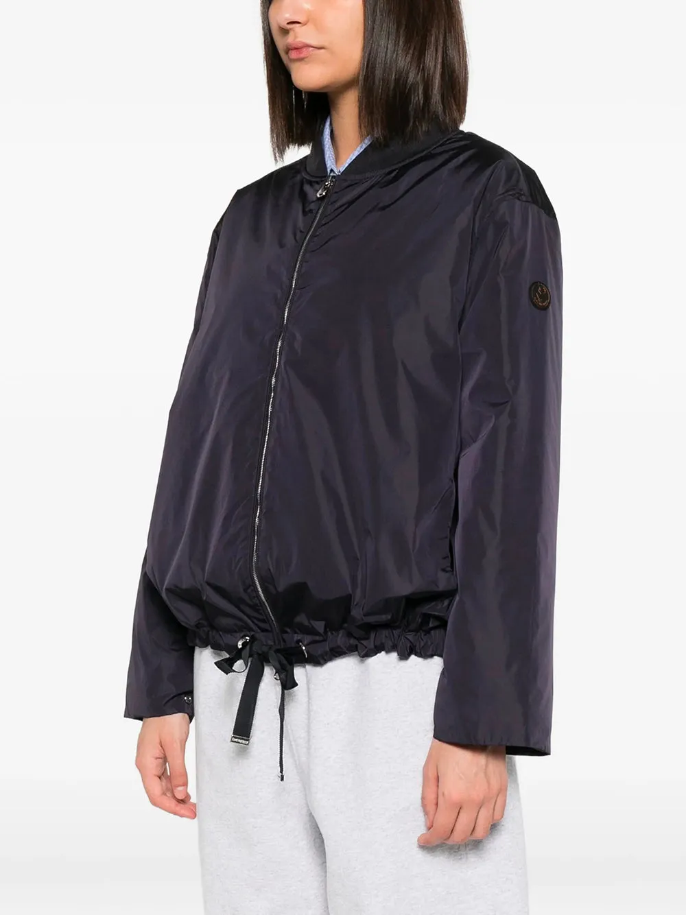GIUBBOTTO AISHA CON ZIP E COULISSE REGOLABILE IN VITA sold by Lord & Taylor product image thumbnail 3