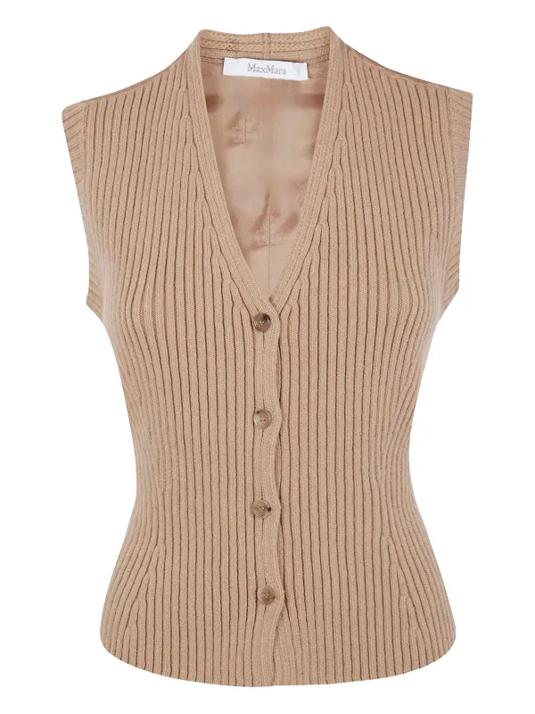 CAMEL WOOL CASHMERE MADRE made by MaxMara