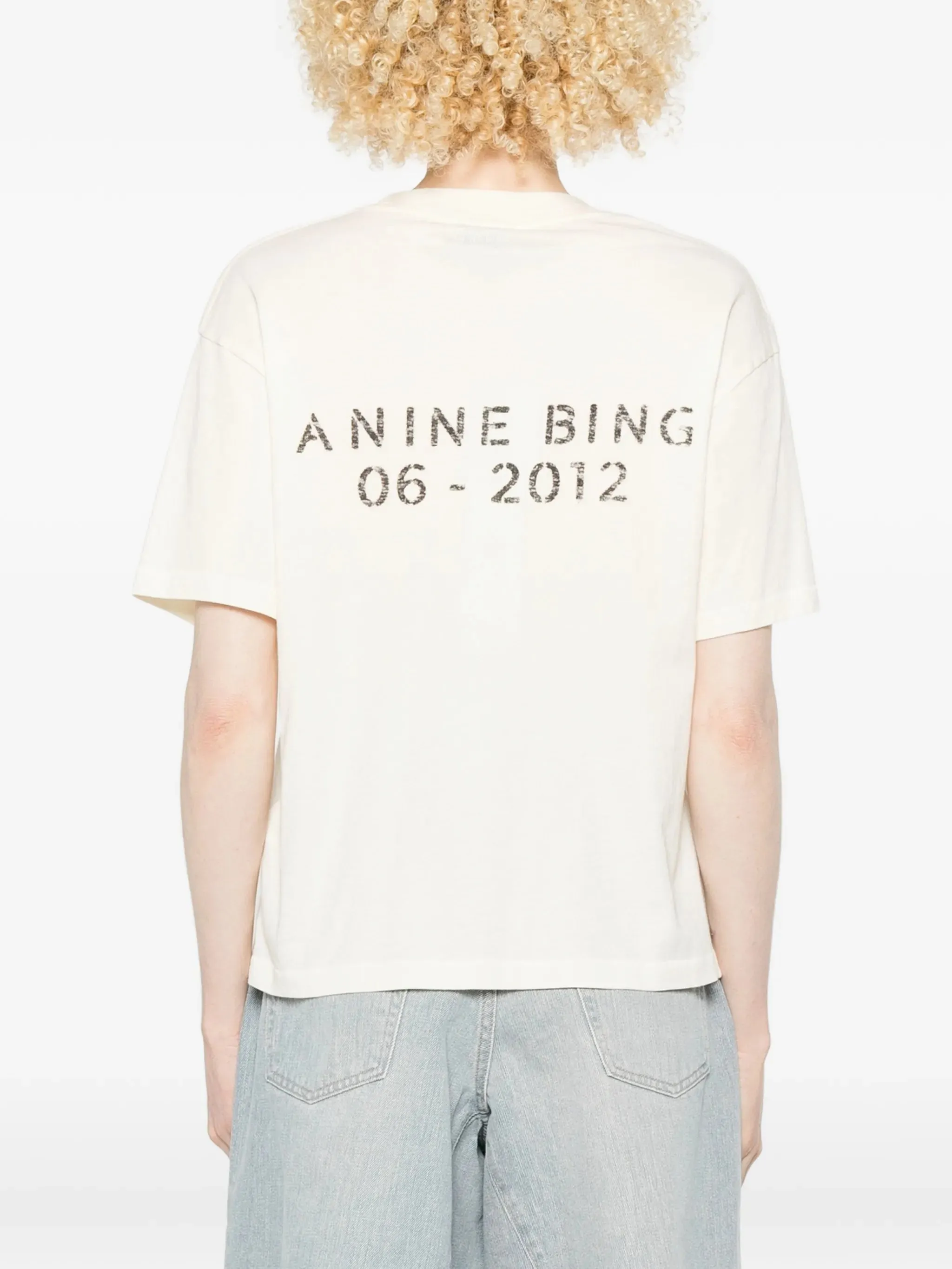 MC WAGNER T-SHIRT BEIGE LOGO BACK sold by Lord & Taylor product image thumbnail 3