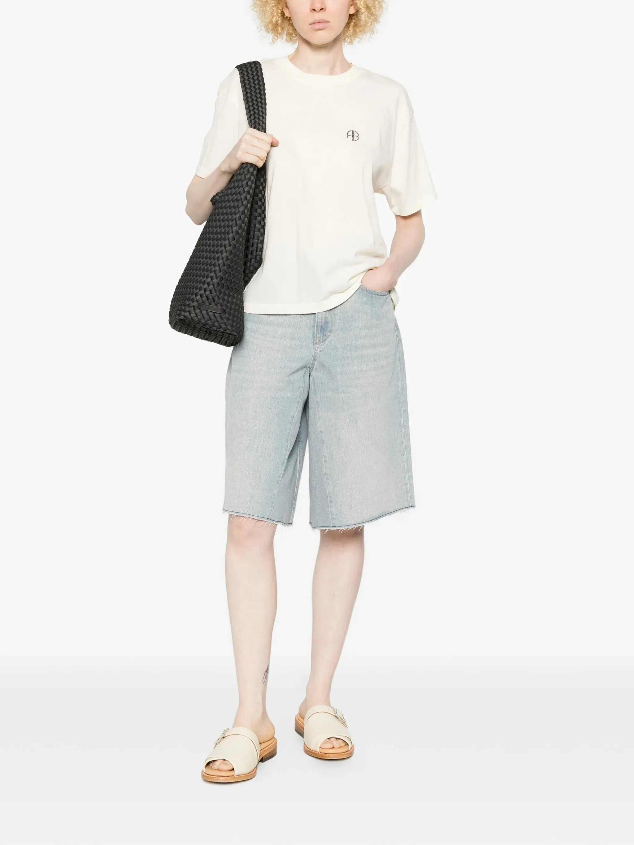 MC WAGNER T-SHIRT BEIGE LOGO BACK sold by Lord & Taylor product image thumbnail 2