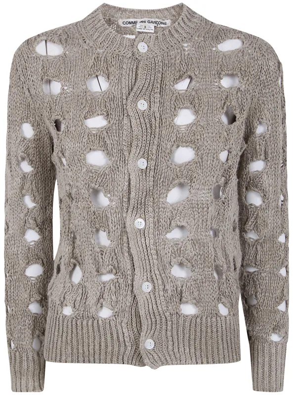 ROUND NECK CARDIGAN made by Comme des Garcons