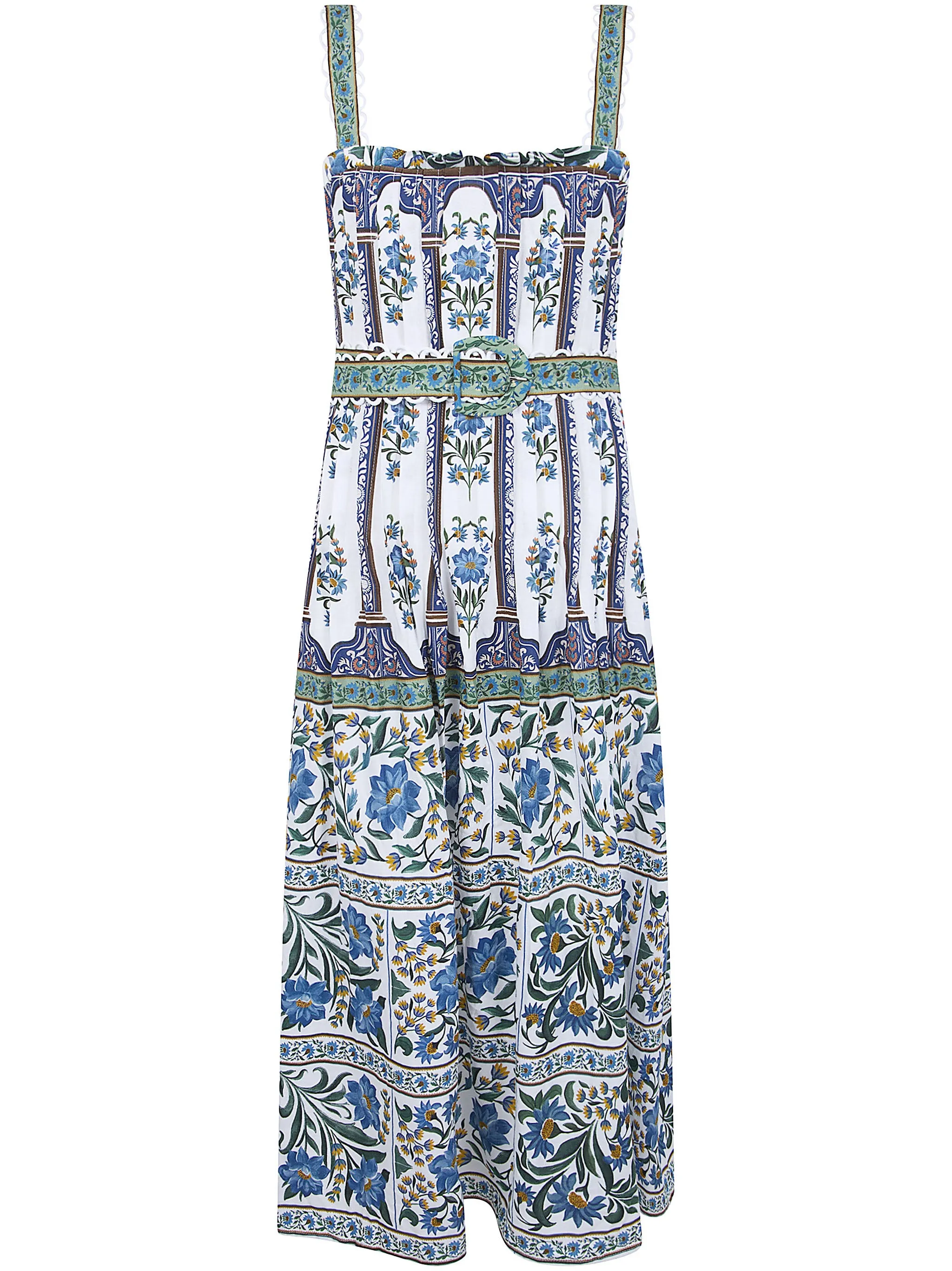 SLEEVELESS BELT MAXI DRESS sold by Lord & Taylor