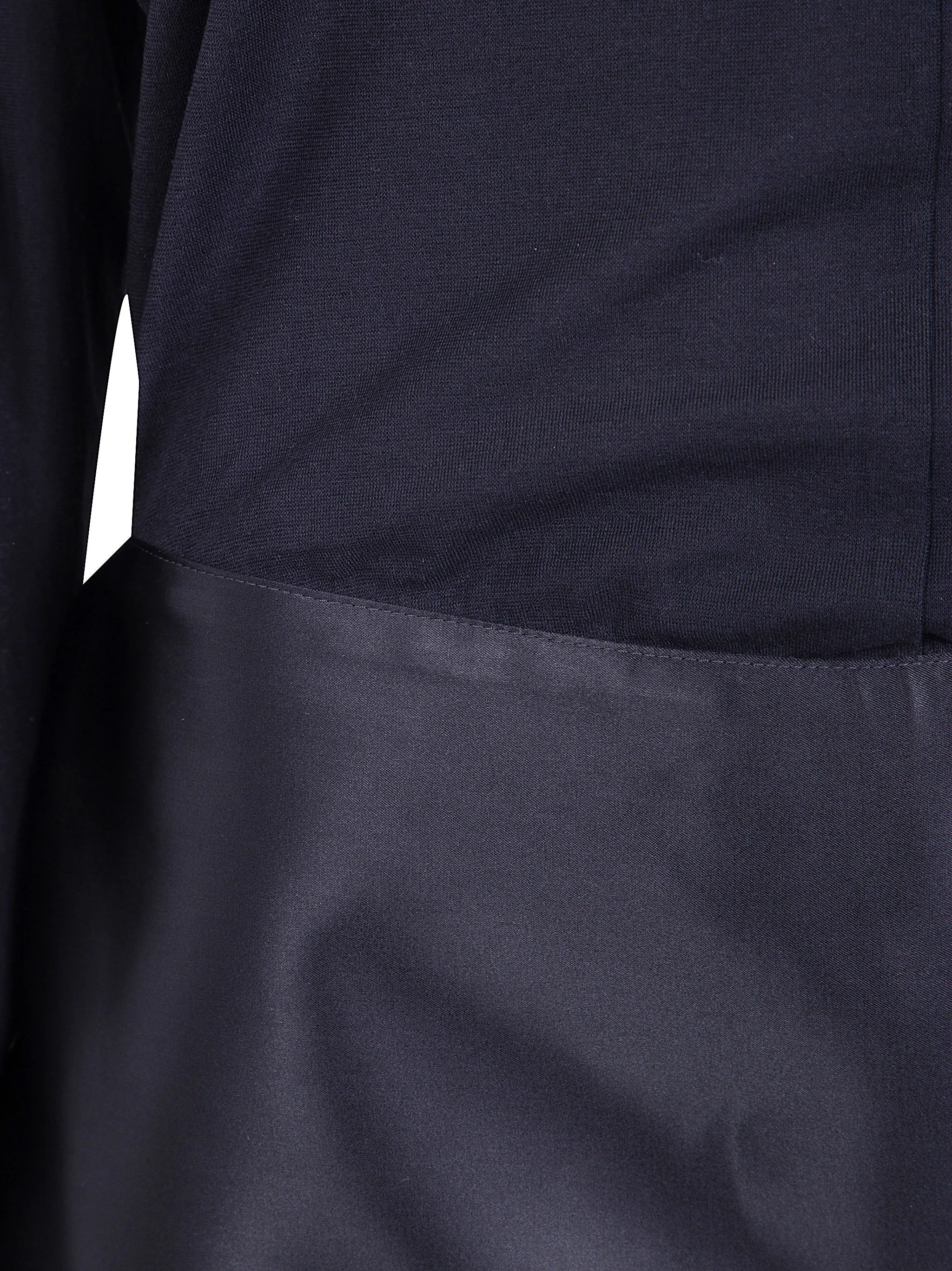 "LUNA" JERSEY TOP WITH DROPPED SATIN DETAILS sold by Lord & Taylor product image thumbnail 3