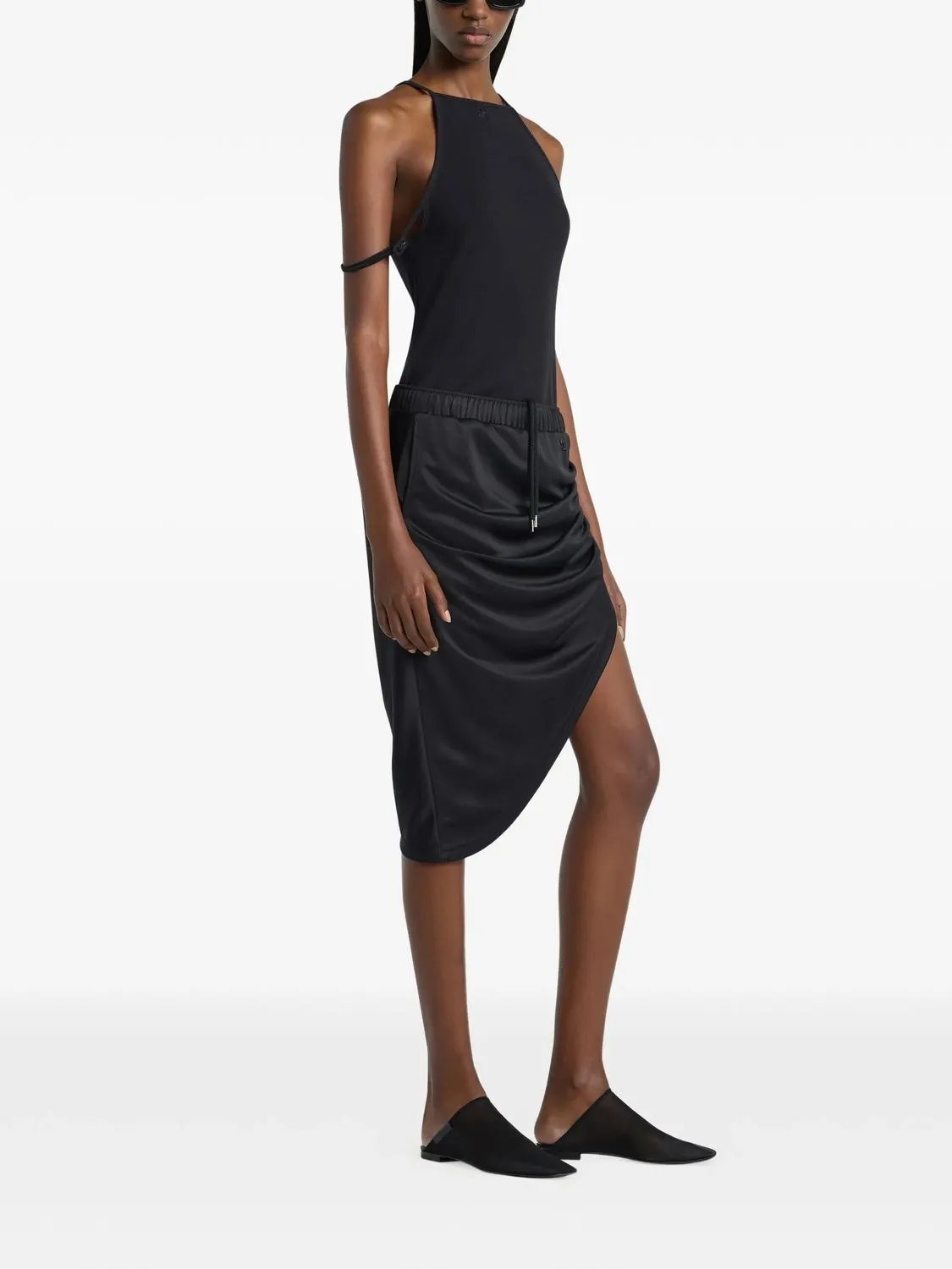 TWIST SPORT BLACK POLYESTER SKIRT sold by Lord & Taylor product image thumbnail 4